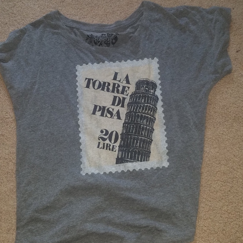 ModCloth Italy post card tshirt